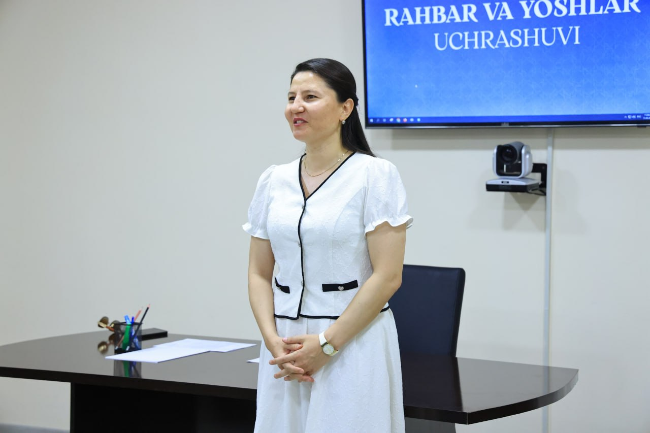 Payshanba yoshlar kuni munosabati bilan sportchi yoshlar bilan uchrashuv o'tkazildi