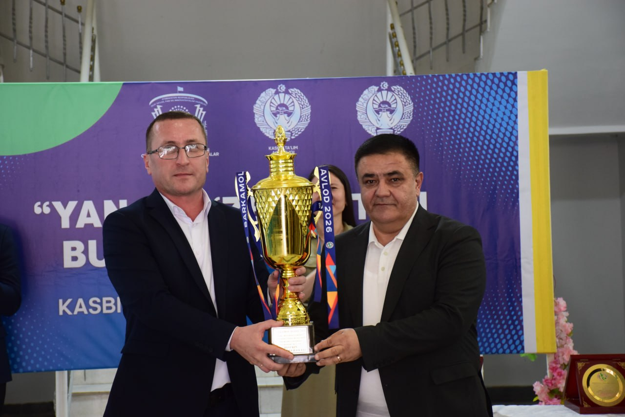“Barkamol avlod – 2026” sport musobaqalarida Xorazm viloyati jamoasi respublika bosqichida faxrli 3-o‘rinni egalladi.